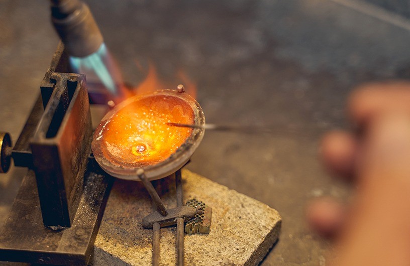 Come si crea un lingotto d'oro?