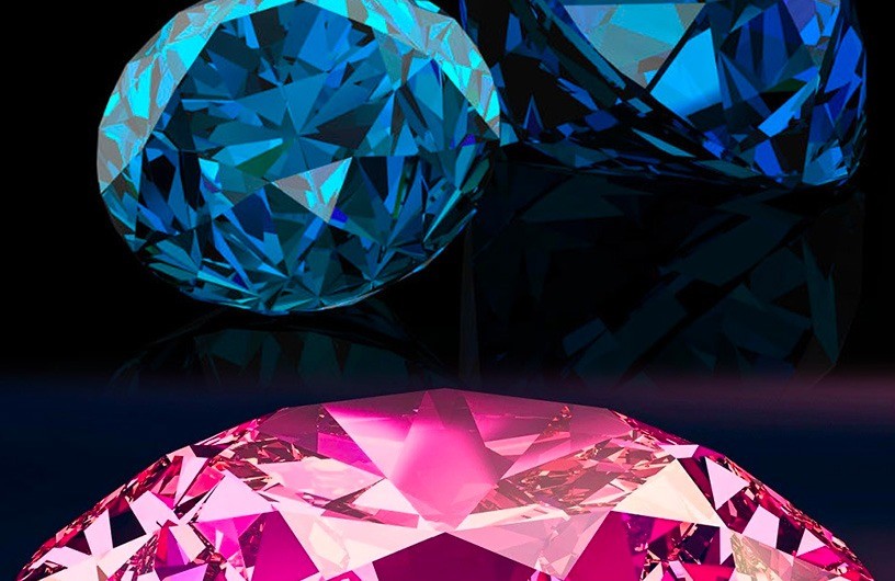 Blu contro rosa: la disfida dei diamanti