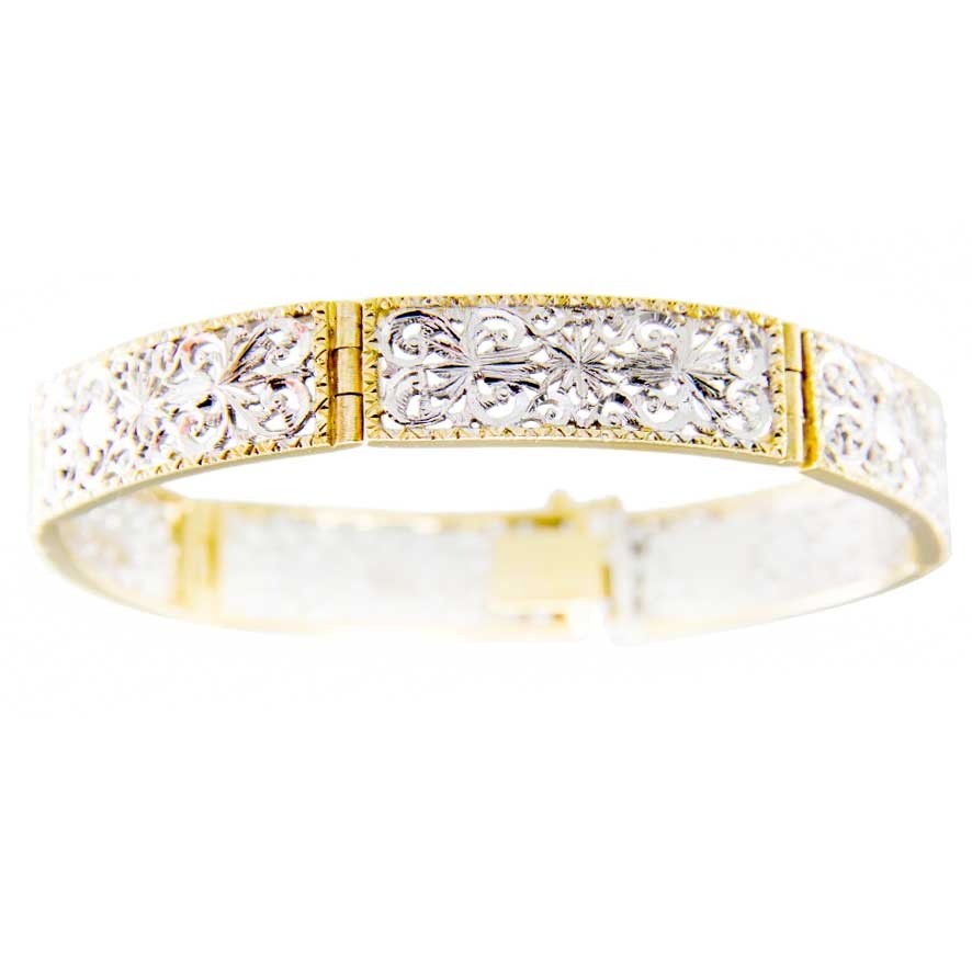 Bracciale semirigido composto da elementi ricorrenti