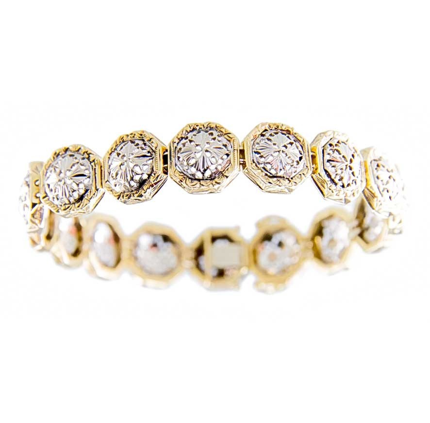 Bracciale semirigido Ottagonale