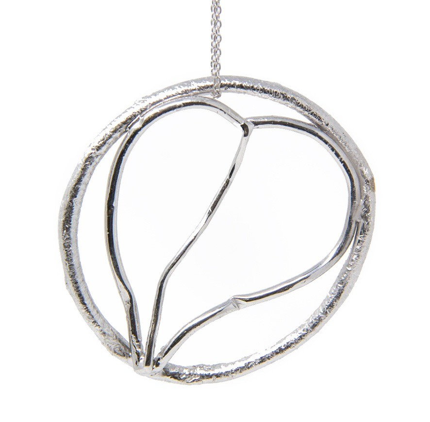 Half-heart pendant