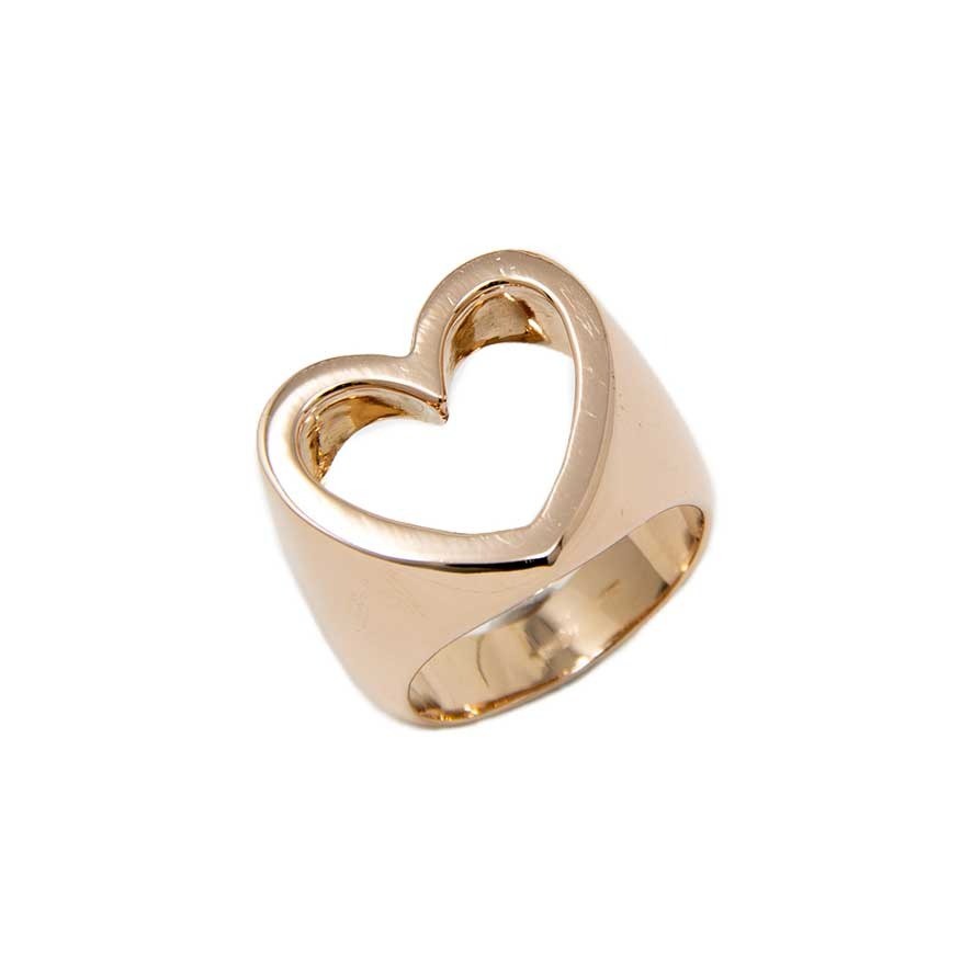 Anello Cuore aperto